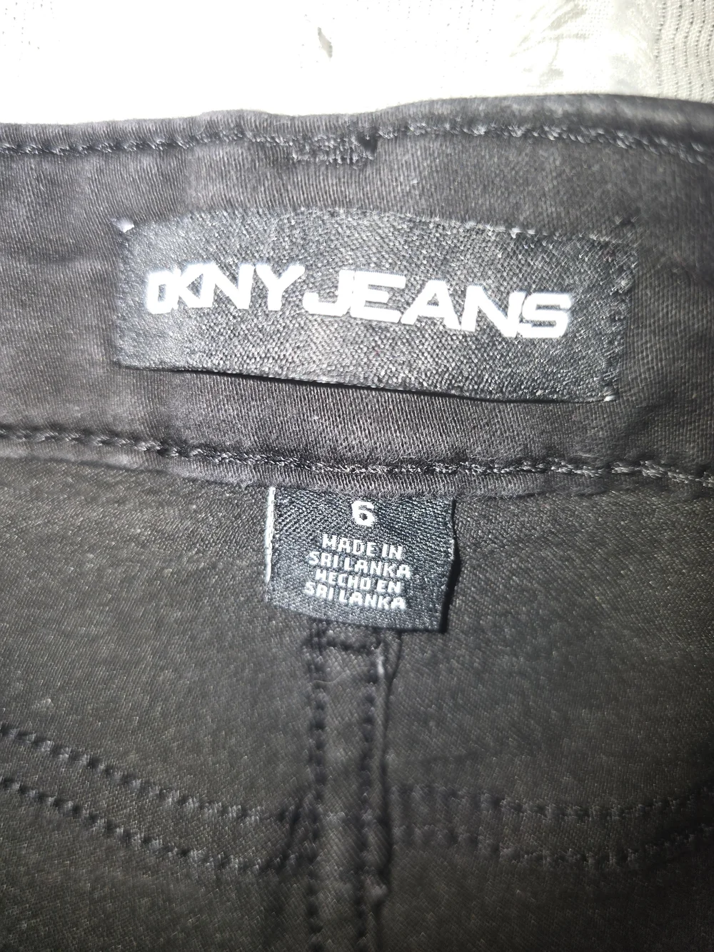 Dkny black denim